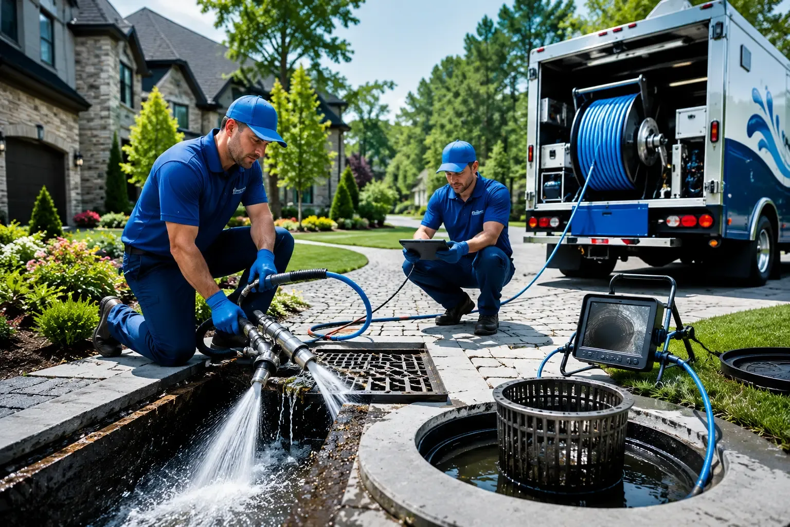Local outdoor drain cleaning professionals in Assumption, IL